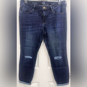 A.N.A Women's Distressed Blue Jeans
